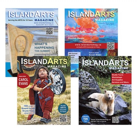 Island Arts Magazine covers